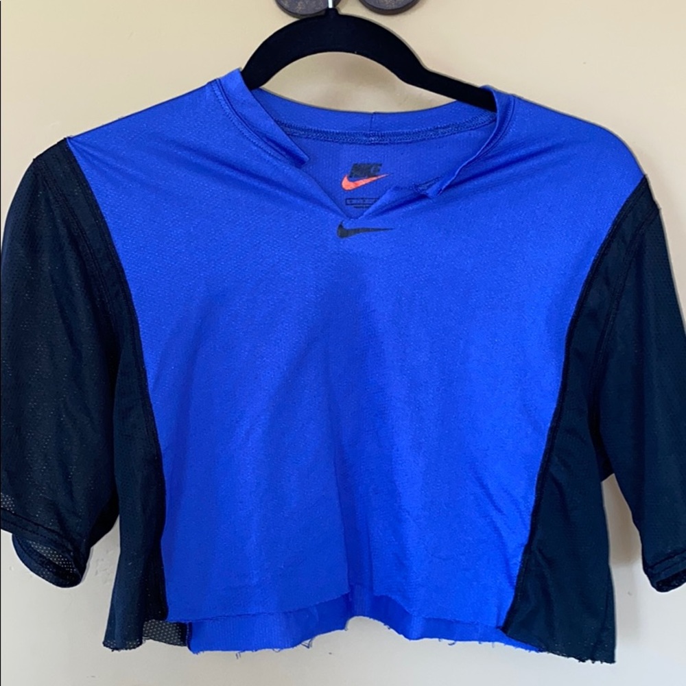 Vintage Cropped Nike Jersey Top